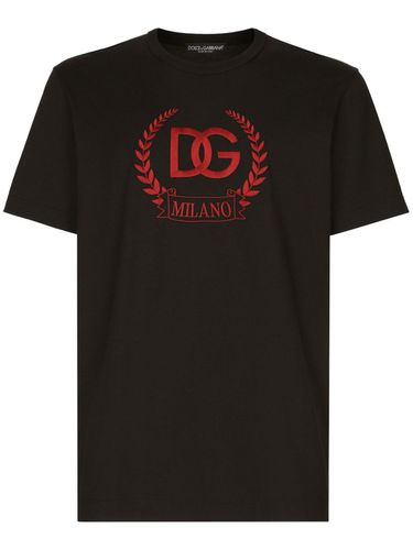 Logo Cotton T-shirt - Dolce & Gabbana - Modalova