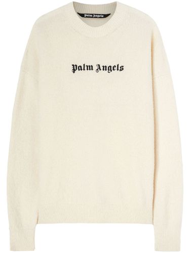 PALM ANGELS - Classic Logo Sweater - Palm Angels - Modalova