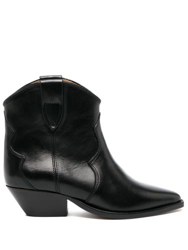 Dewina Leather Ankle Boots - Isabel Marant - Modalova