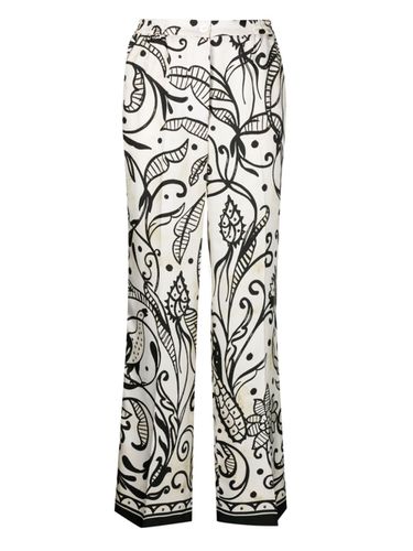 Printed Silk Trousers - For restless sleepers - Modalova