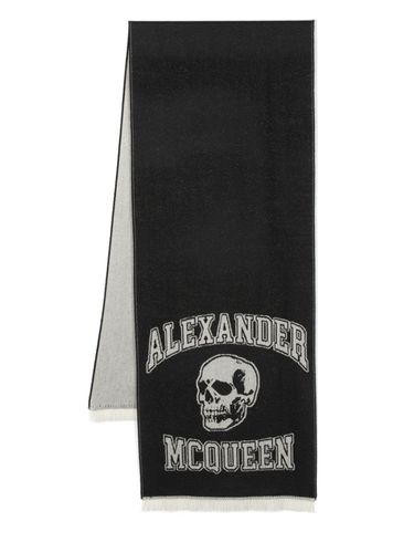 ALEXANDER MCQUEEN - Logo Wool Scarf - Alexander McQueen - Modalova