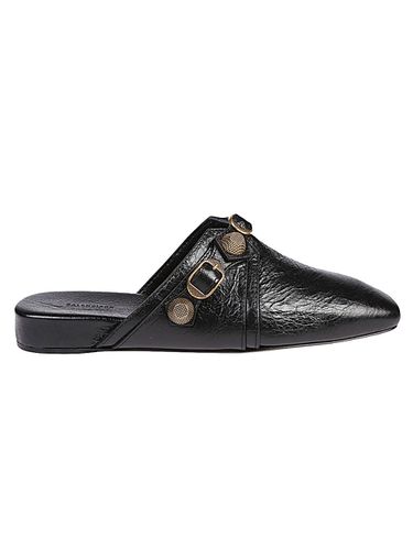 Cosy Cagole Leather Slippers - Balenciaga - Modalova