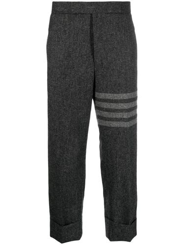 THOM BROWNE - 4-bar Wool Trousers - Thom Browne - Modalova