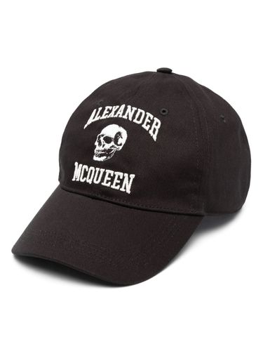 Logo Cotton Baseball Cap - Alexander McQueen - Modalova