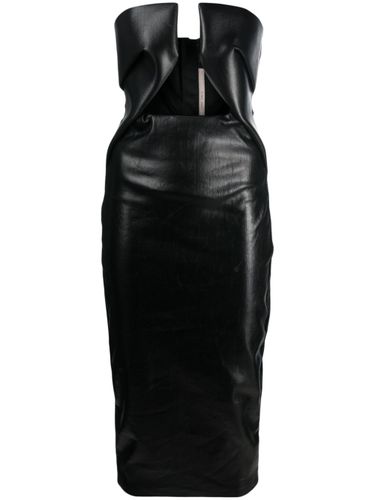 RICK OWENS - Midi Denim Tube Dress - Rick Owens - Modalova