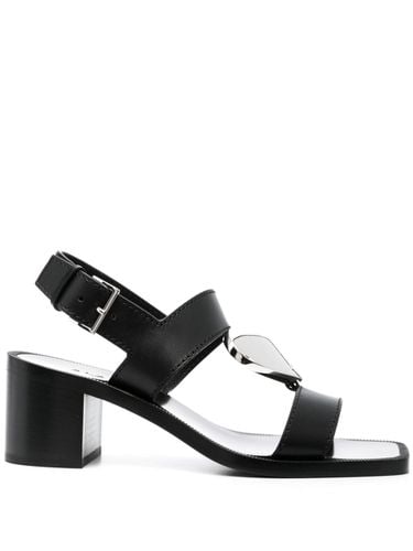 ALAÏA - Le Coeur Leather Sandals - AlaÏa - Modalova