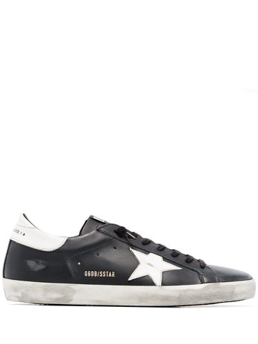 Super-star Leather Sneakers - Golden Goose - Modalova