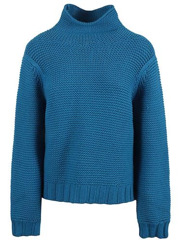 Wool Blend High Neck Jumper - Liviana Conti - Modalova