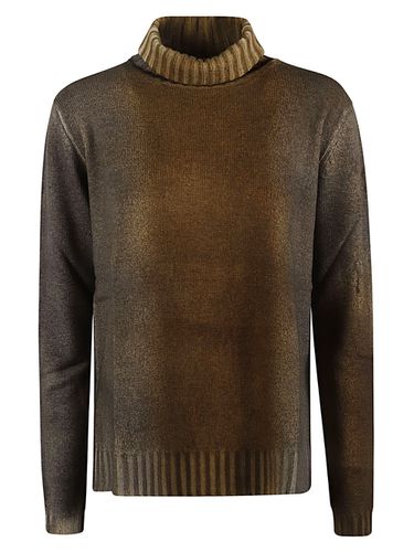 Wool And Cashmere Blend Turtleneck Sweater - Alessandro Aste - Modalova