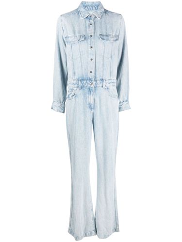 Luxe Denim Jumpsuit - 7 For All Mankind - Modalova