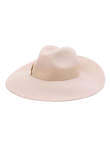 Sophie Shaved Felt Fedora Hat - Borsalino - Modalova