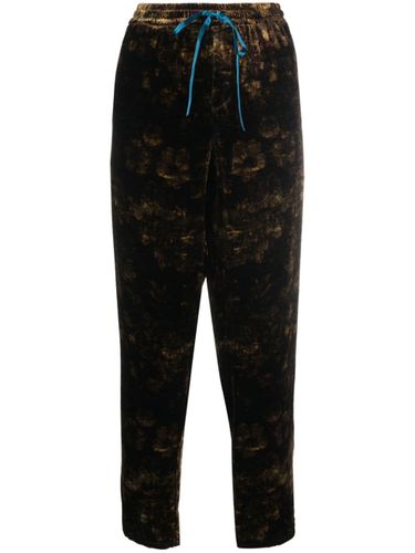 Printed Silk Blend Trousers - Pierre-Louis Mascia - Modalova