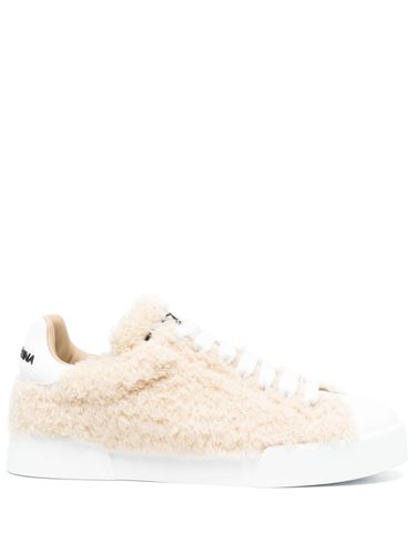 Portofino Leather Sneakers - Dolce & Gabbana - Modalova