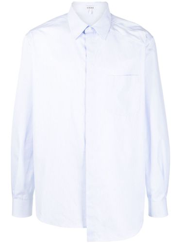 LOEWE - Asymmetric Striped Shirt - Loewe - Modalova