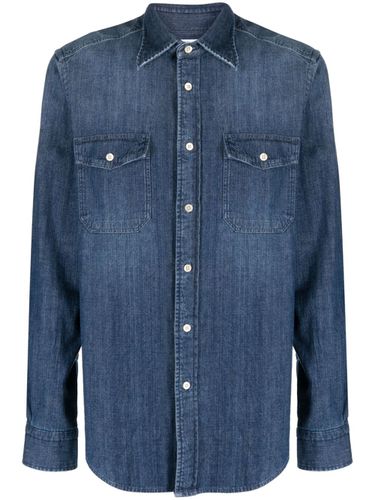 BOGLIOLI - Denim Button-down Shirt - Boglioli - Modalova