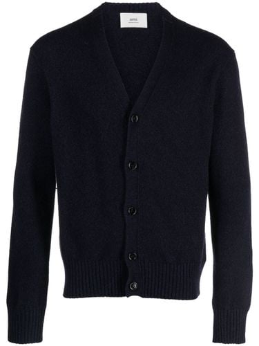 Ami De Coeur Cashmere Cardigan - Ami Paris - Modalova