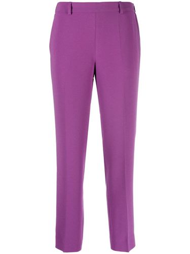 Straight Leg Cady Trousers - Alberto Biani - Modalova