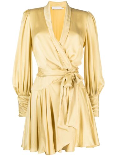 ZIMMERMANN - Silk Wrap Mini Dress - Zimmermann - Modalova