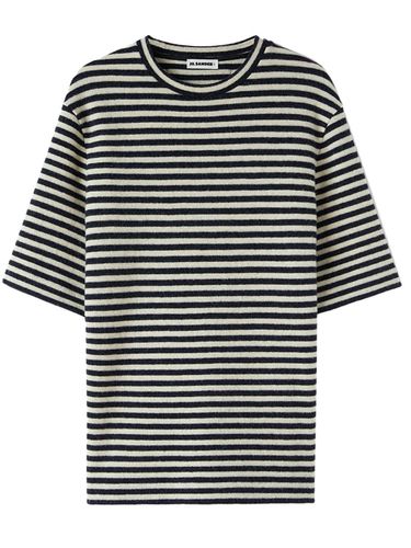 JIL SANDER - Wool Striped T-shirt - Jil Sander - Modalova