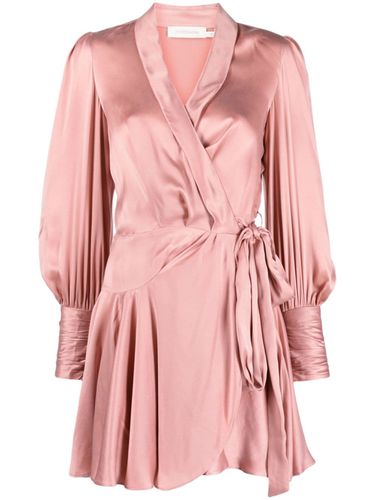 ZIMMERMANN - Silk Wrap Mini Dress - Zimmermann - Modalova