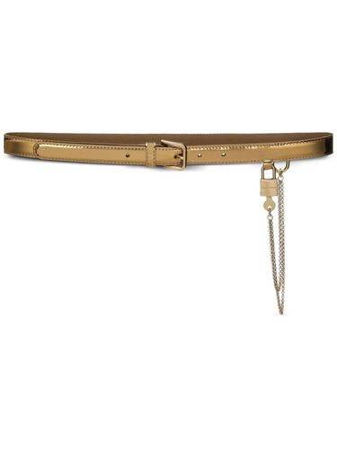 Patent Leather Belt - Dolce & Gabbana - Modalova