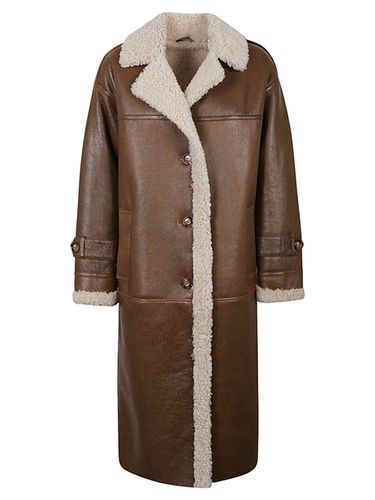 Benedicte Sheepskin Long Jacket - Enes - Modalova