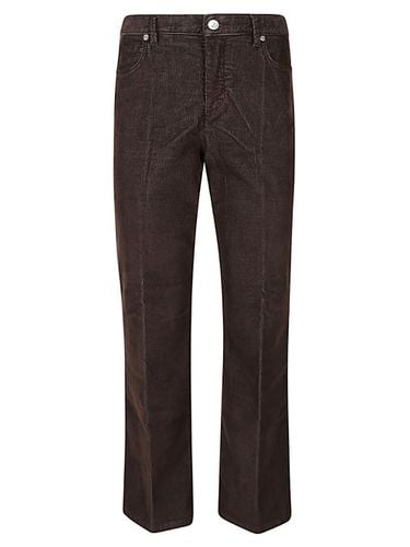 Ribbed Velvet Flared Trousers - I Love My Pants - Modalova