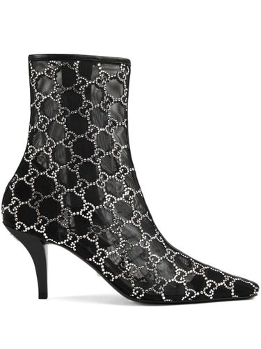 GUCCI - Gg Net Boots - Gucci - Modalova