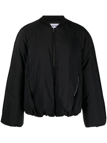 LOEWE - Cotton Blend Bomber Jacket - Loewe - Modalova