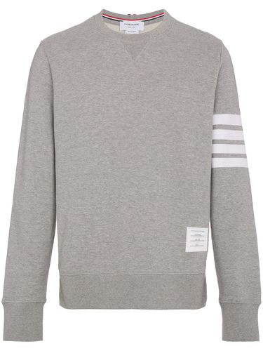 Bar Cotton Sweatshirt - Thom Browne - Modalova