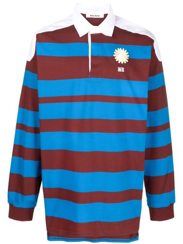 Striped Cotton Polo Shirt - Wales Bonner - Modalova