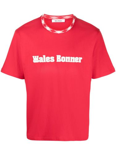 WALES BONNER - Logo Cotton T-shirt - Wales Bonner - Modalova