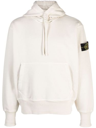 STONE ISLAND - Logo Cotton Hoodie - Stone Island - Modalova