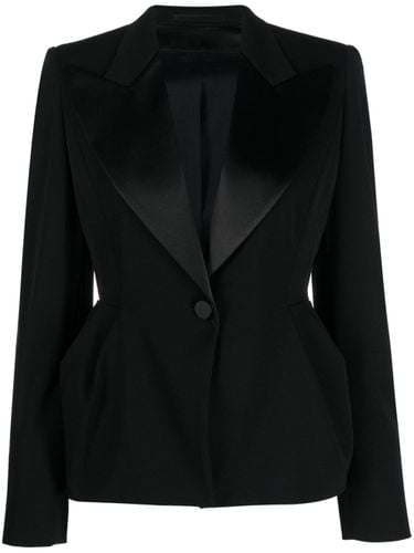 Wool Single-breasted Blazer Jacket - Max Mara - Modalova