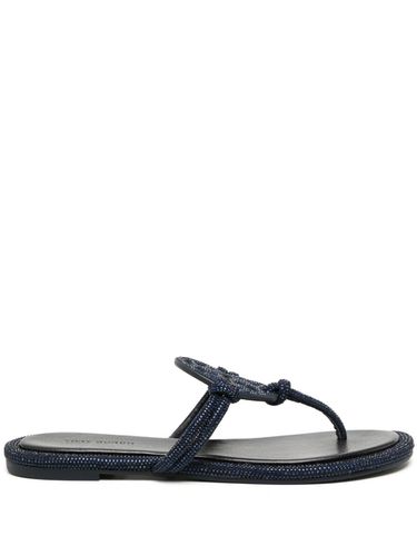 Miller Leather Thong Sandals - Tory Burch - Modalova