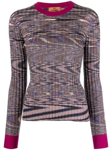 Cashmere And Silk Blend Sweater - Missoni - Modalova