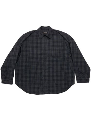 BALENCIAGA - Checked Flannel Shirt - Balenciaga - Modalova