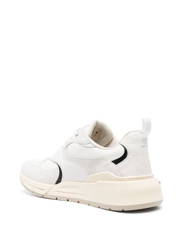 FERRAGAMO - Leahter Sneakers - Ferragamo - Modalova