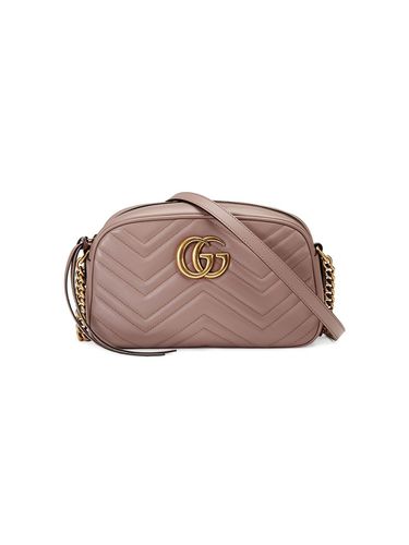 Gg Marmont Small Leather Shoulder Bag - Gucci - Modalova