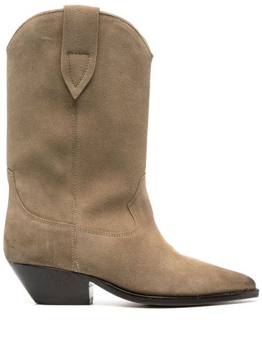 Duerto Leather Ankle Boots - Isabel Marant - Modalova