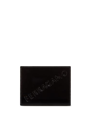 FERRAGAMO - Logo Leather Wallet - Ferragamo - Modalova