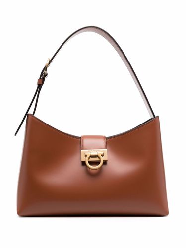 Trifolio Leather Shoulder Bag - Ferragamo - Modalova