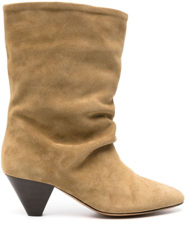 Reachi Suede Leather Boots - Isabel Marant - Modalova