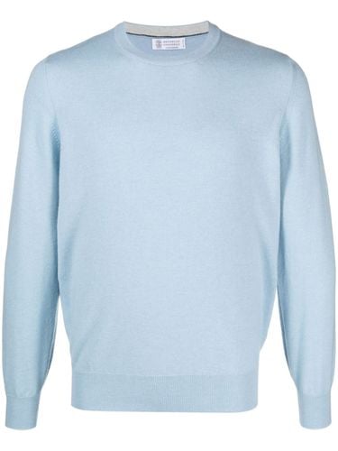 Cashmere Crewneck Sweater - Brunello Cucinelli - Modalova