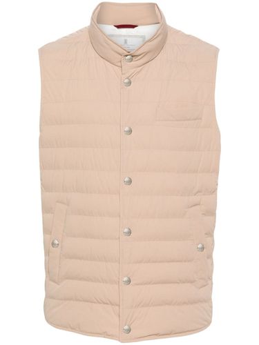 Nylon Padded Vest - Brunello Cucinelli - Modalova