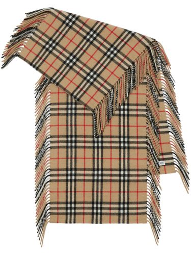 Check Motif Cashmere Scarf - Burberry - Modalova