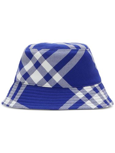 BURBERRY - Check Motif Bucket Hat - Burberry - Modalova