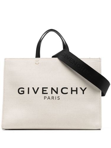 G-tote Medium Canvas Tote Bag - Givenchy - Modalova