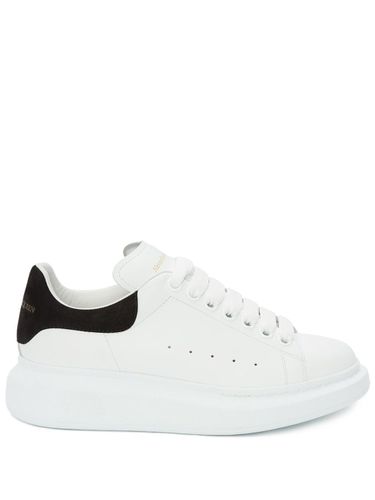 Oversized Leather Sneakers - Alexander McQueen - Modalova