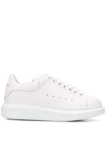 Oversized Leather Sneakers - Alexander McQueen - Modalova